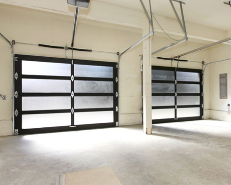 Glass garage door Rochester