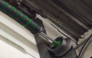 Broken Torsion spring garage door San Francisco