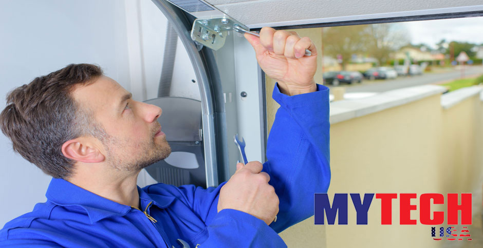 Broken garage door repair East Windsor NJ